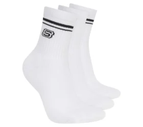 3-pack låga varsity-strumpor för dam