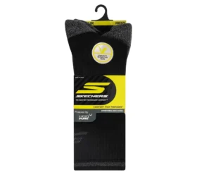 3-pack reflekterande Performance Crew-strumpor för män