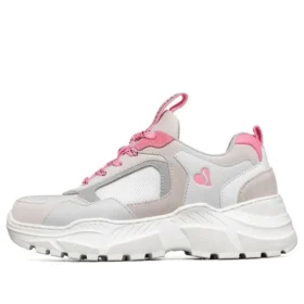 B-Rad löparskor grå/rosa