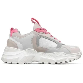 B-Rad löparskor grå/rosa