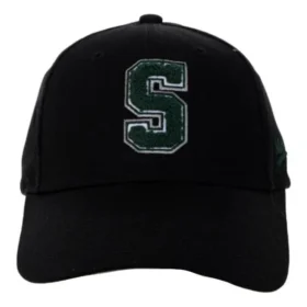 Baseballkeps med broderat S ”Svartgrön”