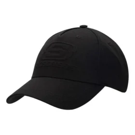 Baseballkeps med tryckt logotyp ”Svart”