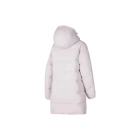 BASIC lång dunjacka ”Pink”