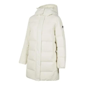 BASIC lång dunjacka ”White”