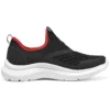 Bekväma slip-on-skor ”Black Red”