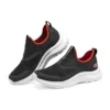 Bekväma slip-on-skor ”Black Red”