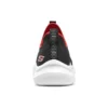 Bekväma slip-on-skor ”Black Red”