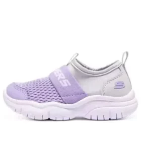 Bekväma slip-on-skor ”Purple Silver”