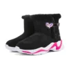 Bekväma vinterstövlar ”Black Pink”