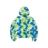 Casual Camo-jacka med huva ”Green Blue”