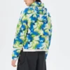 Casual Camo-jacka med huva ”Green Blue”