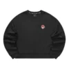 Casual Crew-tröja ”Black Red”