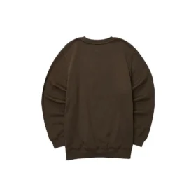 Casual Graphic Crew Sweater ”Brown Grey”