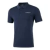 Casual kortärmad polotröja med tryckta bokstäver ”Navy”