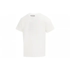 Casual kortärmad T-shirt ”White Red”