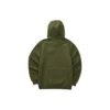 Casual Letter Printed Hoodie ”Green White”