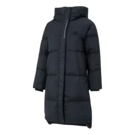 Casual lång dunjacka ”Black”