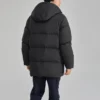 Casual lång dunjacka ”Black”