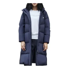 Casual lång dunjacka ”Navy”