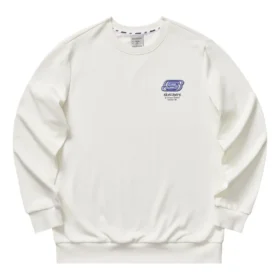 Casual långärmad tröja ”White”