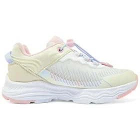 Casual löparskor ”Gul Vit Rosa”