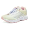 Casual löparskor ”Gul Vit Rosa”