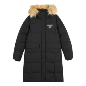 Casual-serien lång dunjacka ”Black”