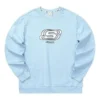 Casual Series Letter Rundhalsad Sweatshirt ”Blue White”