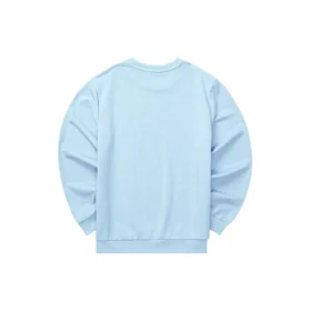 Casual Series Letter Rundhalsad Sweatshirt ”Blue White”