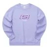 Casual Series Letter Rundhalsad Sweatshirt Unisex ”Purple”