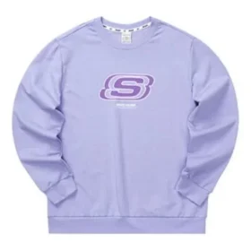 Casual Series Letter Rundhalsad Sweatshirt Unisex ”Purple”