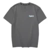 Casual T-shirt med tryck ”Grey Blue”