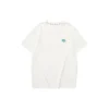 Casual T-shirt med tryck ”Vit Blå”