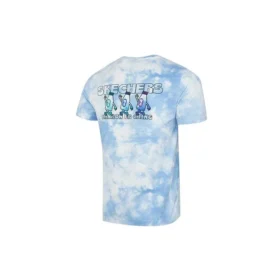 Casual-T-shirt ”White Blue”