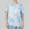 Casual-T-shirt ”White Blue”