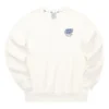 Casual tröja med bokstavstryck ”White”