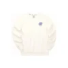 Casual tröja med bokstavstryck ”White”