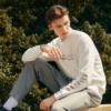 Casual tröja ”White”