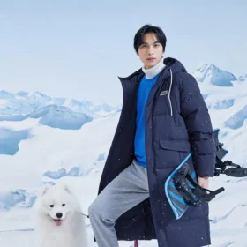 Casual Warm Down Jacket ”Blue”