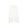 Casualbyxor med rakt snitt och logotyp ”White”