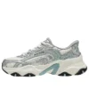 Chunky Sneakers ”White Silver Green”