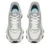 Chunky Sneakers ”White Silver Green”
