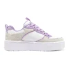 Court High ”White Beige Purple”