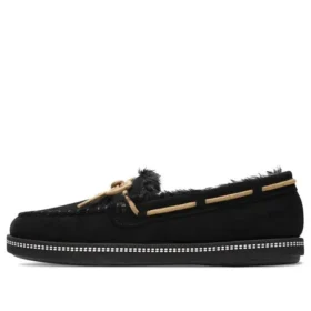 Cozy Campfire låga slip-on-skor Svart