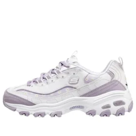 D’ Lites 1.0-skor ”White Purple”
