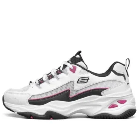 D’ Lites 4.0 låga löparskor GS Vit/Svart/Rosa