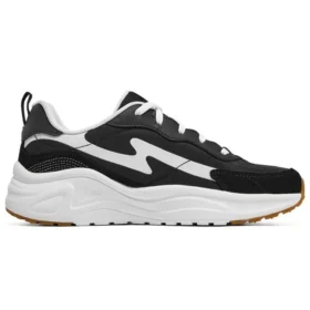 D’ Lites Jogger Kadn Siyah Sneakers ”Black White”