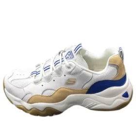 D’ Lites Low Chunky Skor Vit/Blå