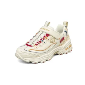 D’ Lites Low skor Vit/Röd