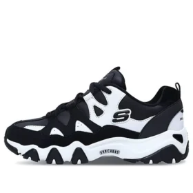 D’ Lites Low-Top Daddy Skor Svart/Vit